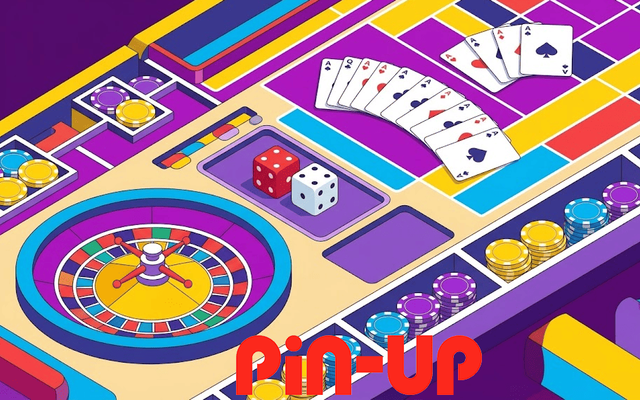 Pin-Up Casino oyun lobbisi və slot seçimi